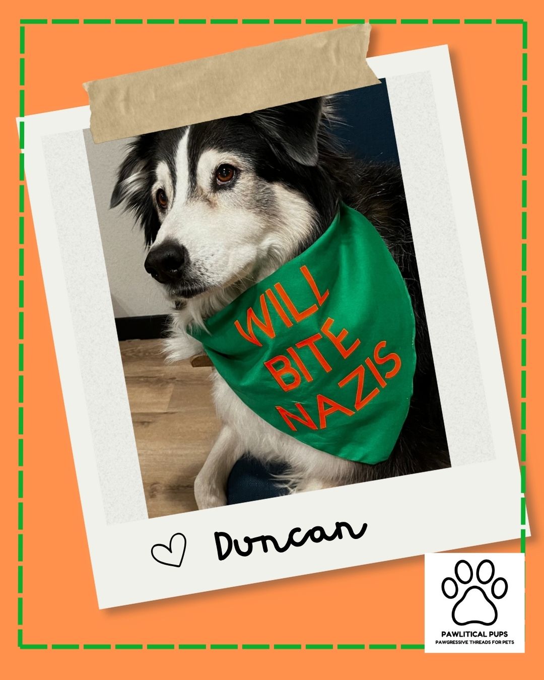 Will Bite Nazis Bandana