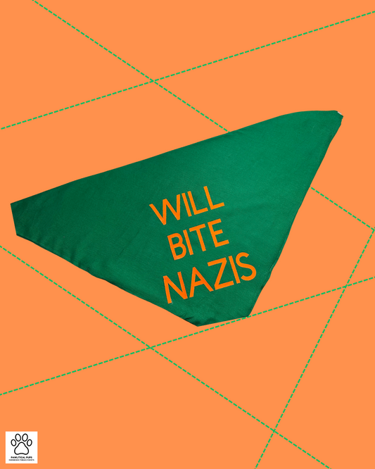 Will Bite Nazis Bandana